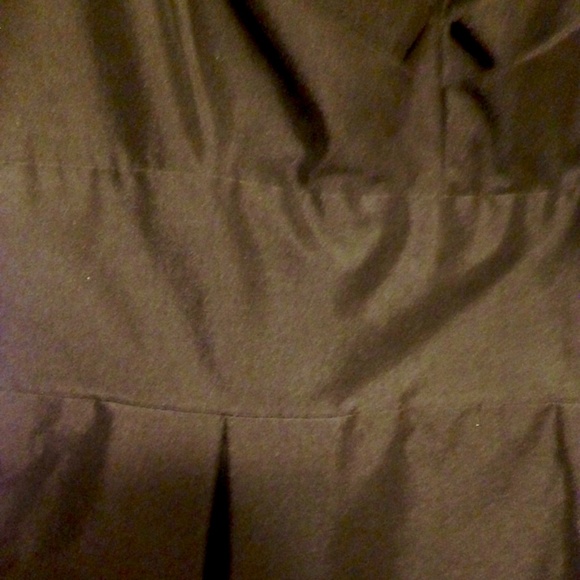 Black Silk Dress - Mid-Length - Picture 4 of 7